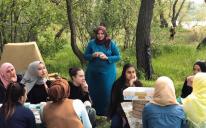 Мусульманки устроили пикник на Хортице