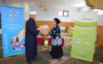 210 продуктових наборів від Muslimehelfen для нужденних українських мусульман