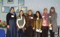 القسم النسائي في جمعية "المنار" يزور مركزا لإعادة تأهيل الأطفال في مدينة خاركيف