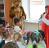children were happy to find entertainers dressed as famous Russian cartoon characters Masha and the Bear