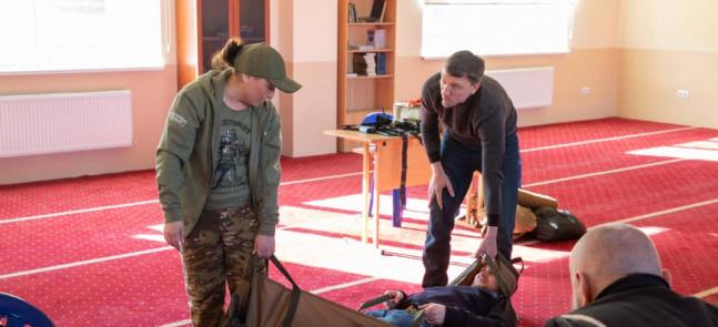 «Применение знаний на практике спасет чью-то жизнь»: тренинг по первой помощи состоялся в ИКЦ Киева