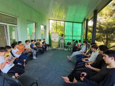 В Геническе продолжается летний интенсивный лагерь по изучению Корана