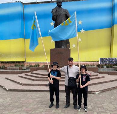 Акція до дня пам’яті жертв депортації кримських татар відбулась в Чернівцях