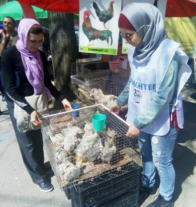Одеські мусульманки додають «довготривалу милостиню» до своїх звичних справ
