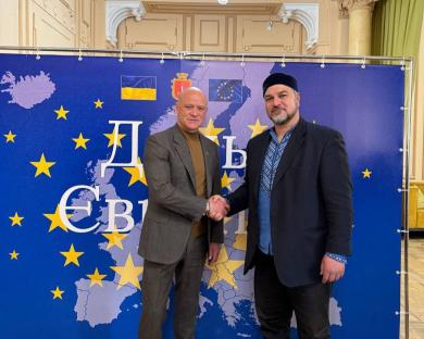 Хамза Іса зустрівся з Геннадієм Трухановом Мусульмани Одещини долучились до заходу з нагоди Дня Європи