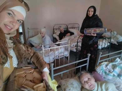 Одесские мусульманки проведали пациенток психиатрического отделения