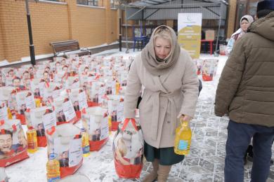 200 продуктових наборів у Києві — Конгрес мусульман продовжує допомагати нужденним