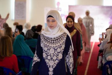 World Hijab Day in Kyiv ICC with contests, a quiz and a fashion show