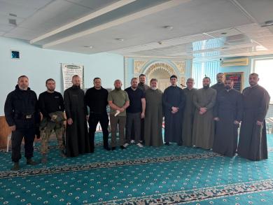 Військові капелани різних конфесій відвідали Ісламський культурний центр Харкова