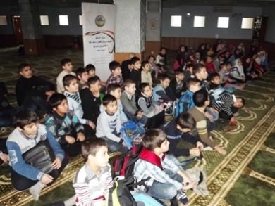 إحياء ذكرى المولد النبوي الشريف مع "أطفال المسلمين" في مدينة خاركيف