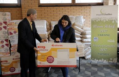 Warm Relief-2017: Cooperation with German Muslimehelfen Underway!