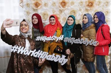 Spring Hijab Day at Vernadskiy University