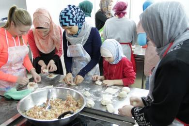 Five Hundred Oriental Dumplings (Crimean Tatar Style) Cooked For Military Hospital