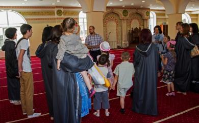 Internally Displaced Children Visited Kyiv ICC