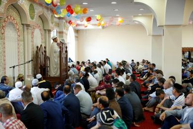 The Islamic centers of "Alraid" celebrate Eid al-Fitr