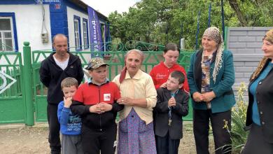 Third Family Celebrates Housewarming in a Bestowed House in Rykove