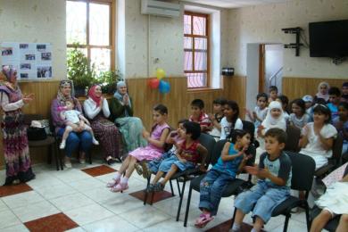 ضمن برنامج "صيف الرائد 2013".. المسار تختتم فعاليات مخيم لأطفال المسلمين في أوديسا