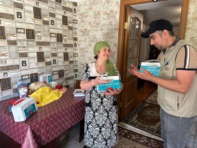 1.5 tons of humanitarian goods were delivered to residents of the Kherson Region