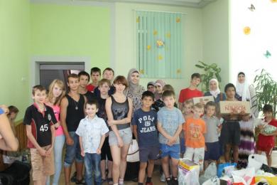 Рамадан принес подарки воспитанникам Харьковского городского детского дома