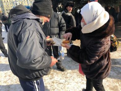 Усилились морозы — усилим внимание к бездомным, которые могут замерзнуть!