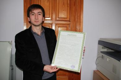 A Crimean Young Man Received “Ijazah” For The First Time In A Century