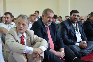  Mr.Dzhemilev and Mr.Crubarov at Kyiv ICC