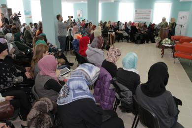  impressing visitors of the Islamic Cultural Center in Kiev