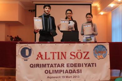 Awards for young fans of Crimean Tatar literature and recitators
