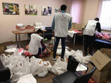Мусульмане-волонтеры в Днепре продолжают помогать нуждающимся
