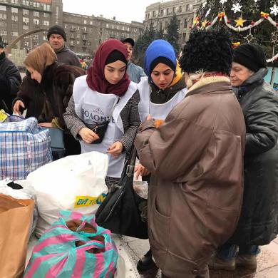 “Feed the Hungry” in Kharkiv and Zaporizhzhia: the Lower the Temperature Outside, The More People Come