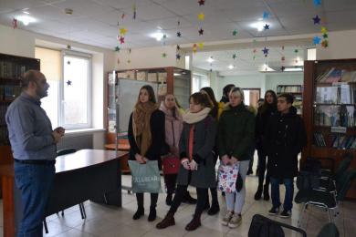 Студенты Академии культуры в гостях в ИКЦ Харькова
