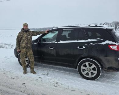 Конгрес мусульман України передав автомобіль військовому капелану для служіння на фронті