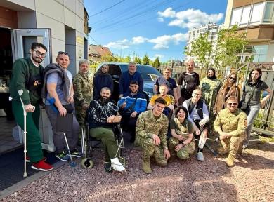 ГО «Марʼям» організувала майстер-клас сироваріння для поранених військових 