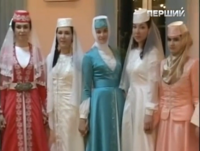 Сюжет на Первом национальном о фестивале невест в Крыму