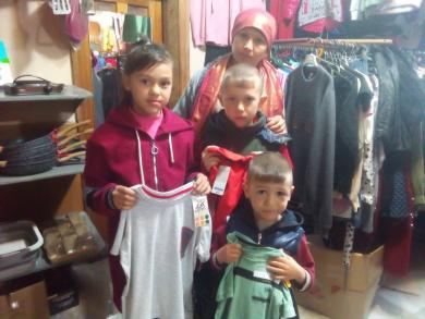 The Council of Ukrainian Muslims bought clothes for the children of Kherson region