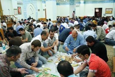 الإفطارات الجماعية في المراكز الثقافية الإسلامية وجمعيات الاتحاد