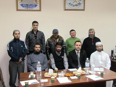 الرائد يرعى اجتماعا لتنسيق جهود أئمة ورؤساء الجمعيات الدينية الإسلامية في أوديسا