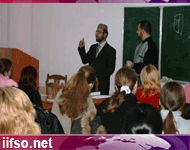 Opening a school to teach Arabic for Ukrainian