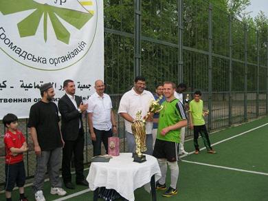 Sports that unite peoples: football tournament on “An-Nur” cup