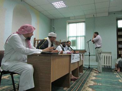 Contest of Azan performers arranged for the first time in the mosque of the Islamic Cultural Center in Odessa