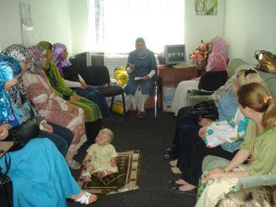 In Kharkov took place first family Seminar under Motto "Pride to be a Muslim", organized by Female Club of "Al-Manar" ICC