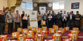 The Council of Ukrainian Muslims with the support of "Bayt al-Mal" distributed products in Zaporizhzhia and Dnipro
