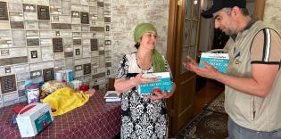 1.5 tons of humanitarian goods were delivered to residents of the Kherson Region