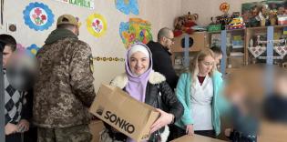 Молоді активісти Конгресу мусульман України відвідали дитбудинок у Києві