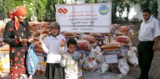 "Альраид" раздает продукты питания среди малоимущих мусульманских семей в Крыму
