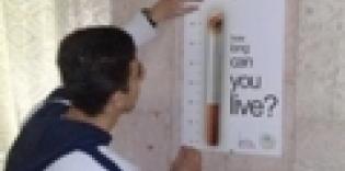 Action against Smoking Took Place in one of Institutes of Vinnitsa
