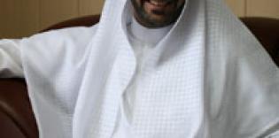 Mohammad Nuh Al-Kudah, a known Jordan sheih, comes to visit the Islamic Cultural Center in Kiev