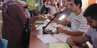 Ежеквартальная выдача пособий детям-сиротам в крымском отделении ВАОО «Альраид»