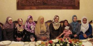 Indonesian ambassador hosts “Alraid” delegation in her residence for iftar