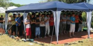 7th annual camp in Konstantinovka: spiritual and physical upbringing in the lap nature